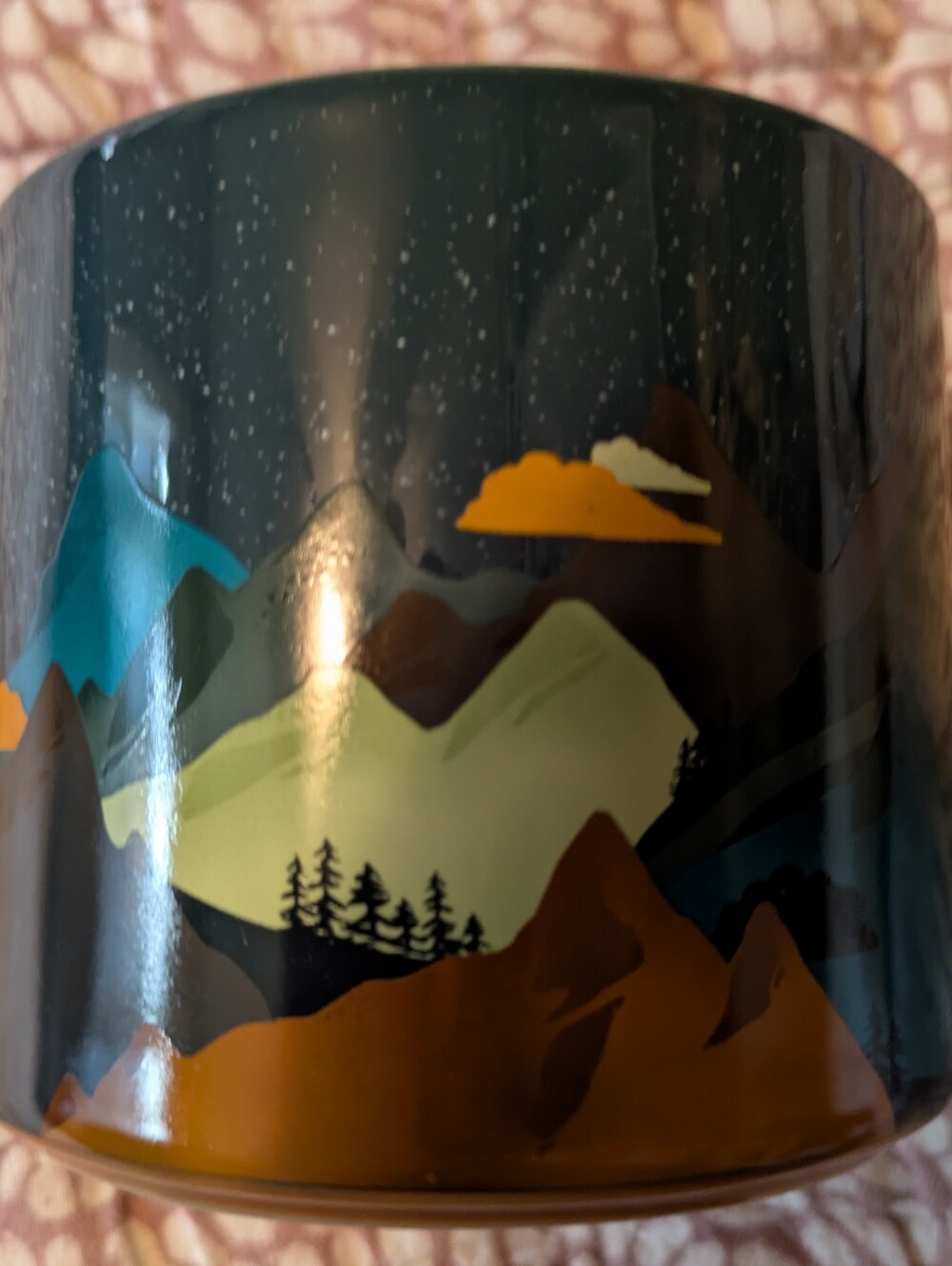 Starbucks Mountain Skyline Mug 14oz